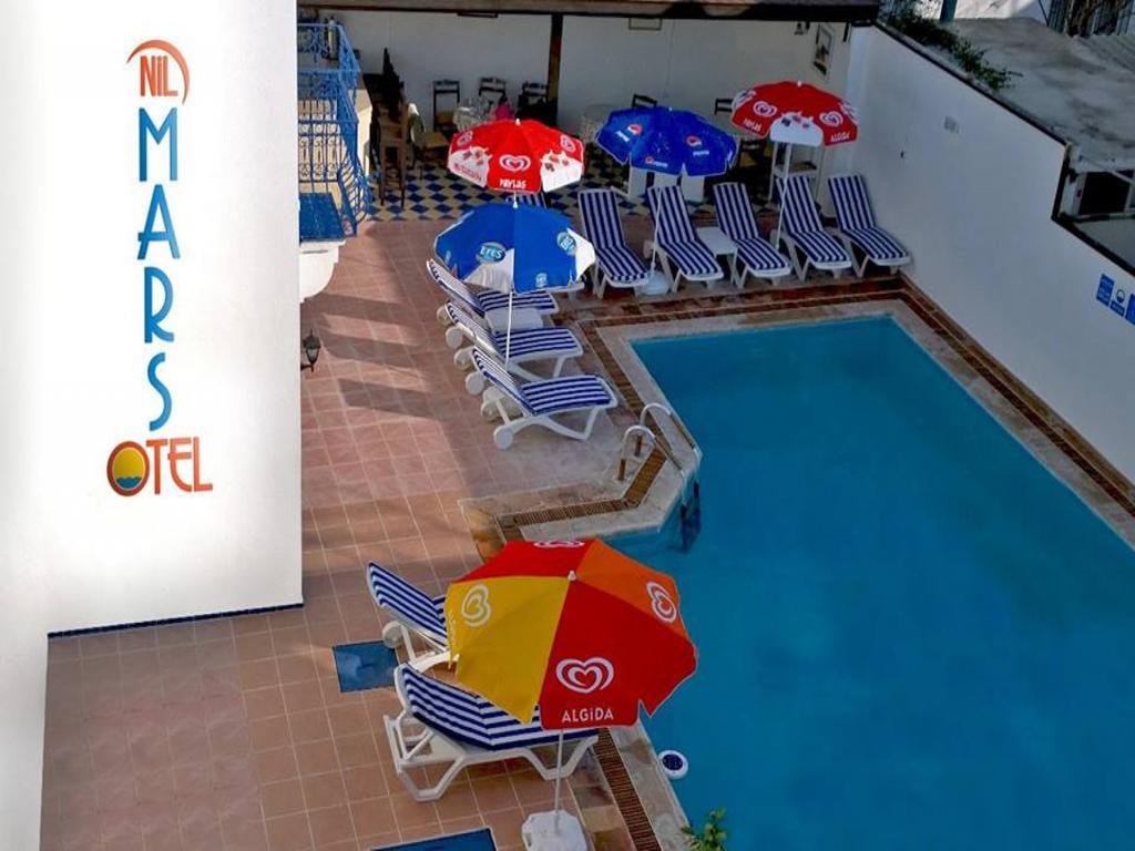 Nil Mars Hotel Bodrum Bagian luar foto